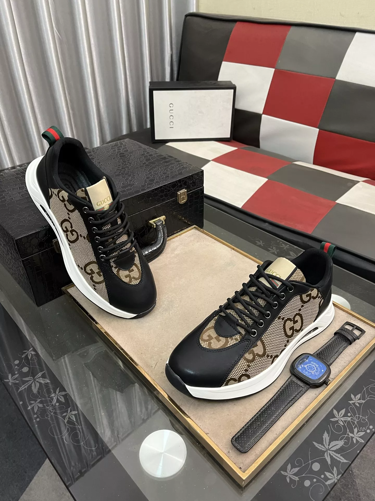 Sleek 8608 Gucci Casual Shoes For Men