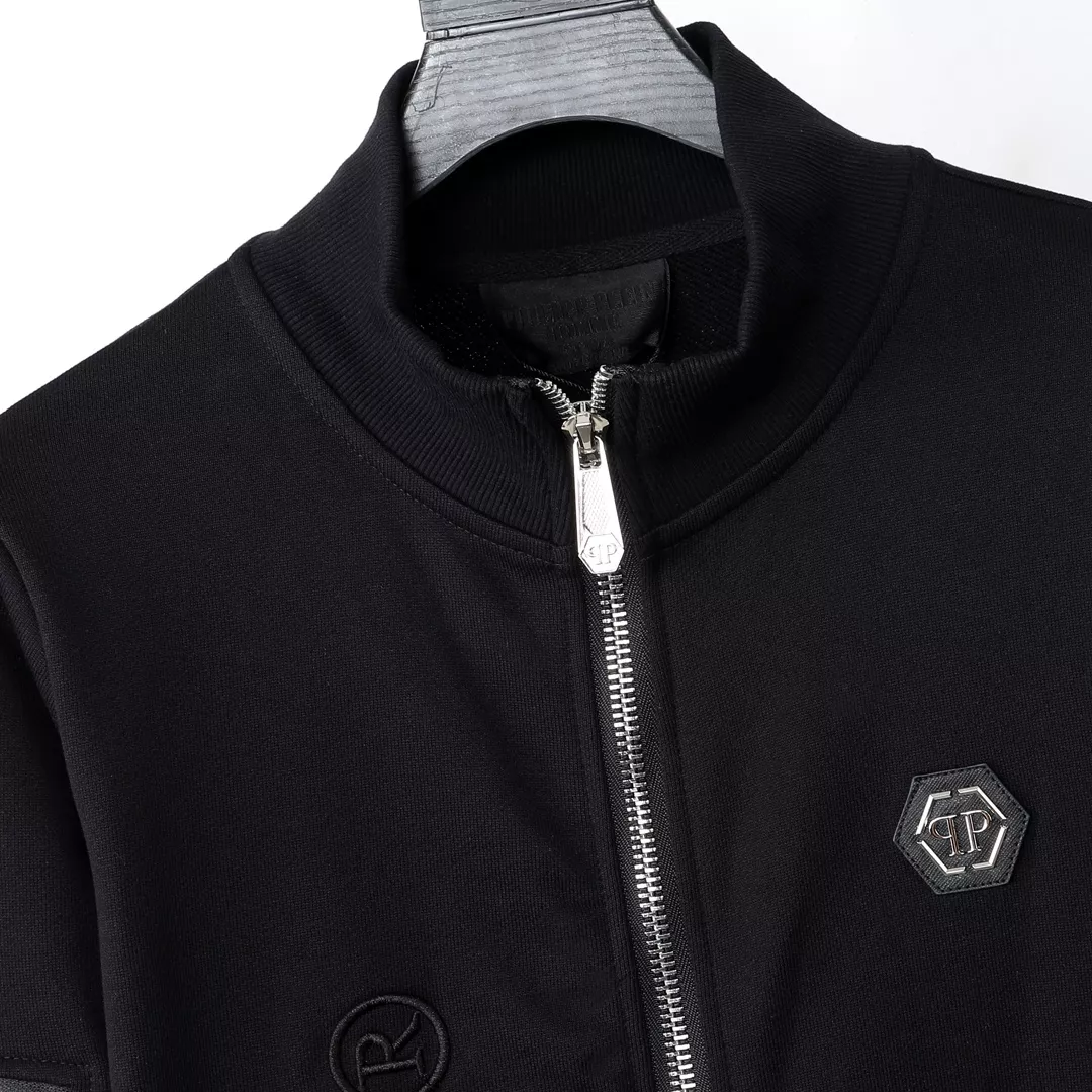 Sleek 8634 Philipp Plein PP Tracksuits Long Sleeved For Men