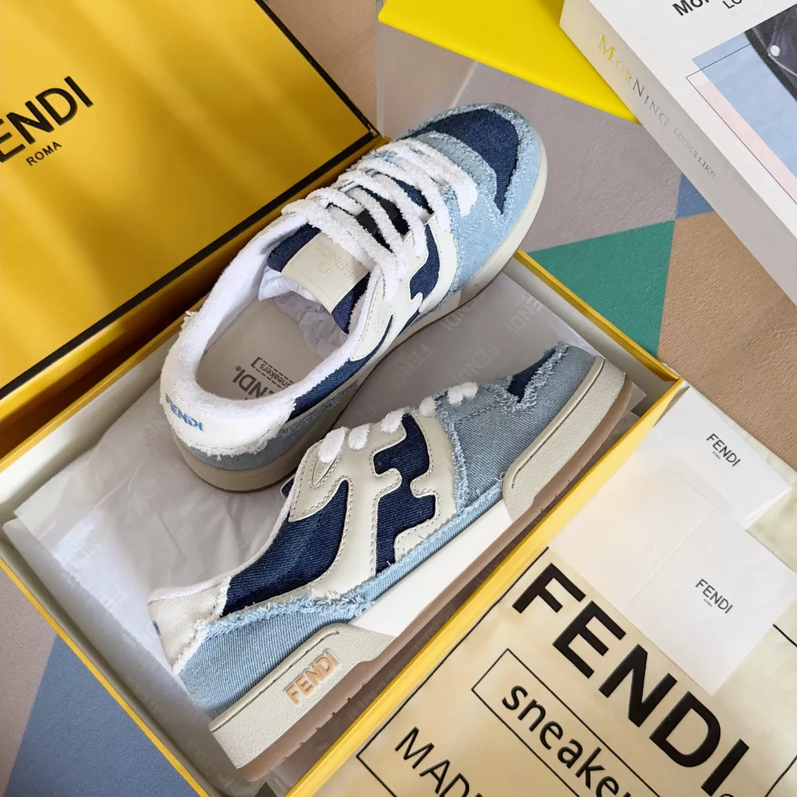 Sleek 8700 Fendi Casual Shoes For Men