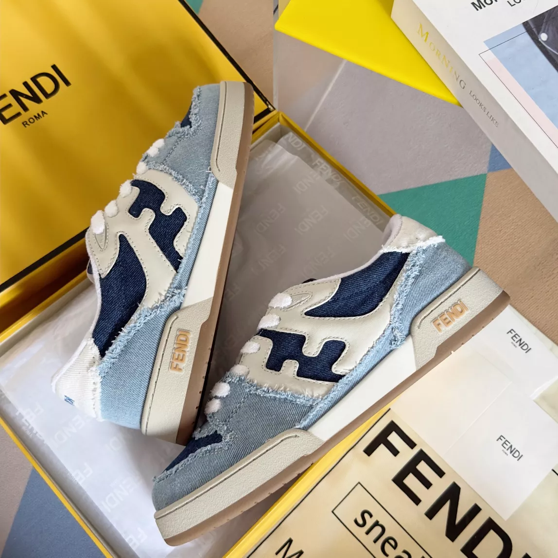 Sleek 8700 Fendi Casual Shoes For Men