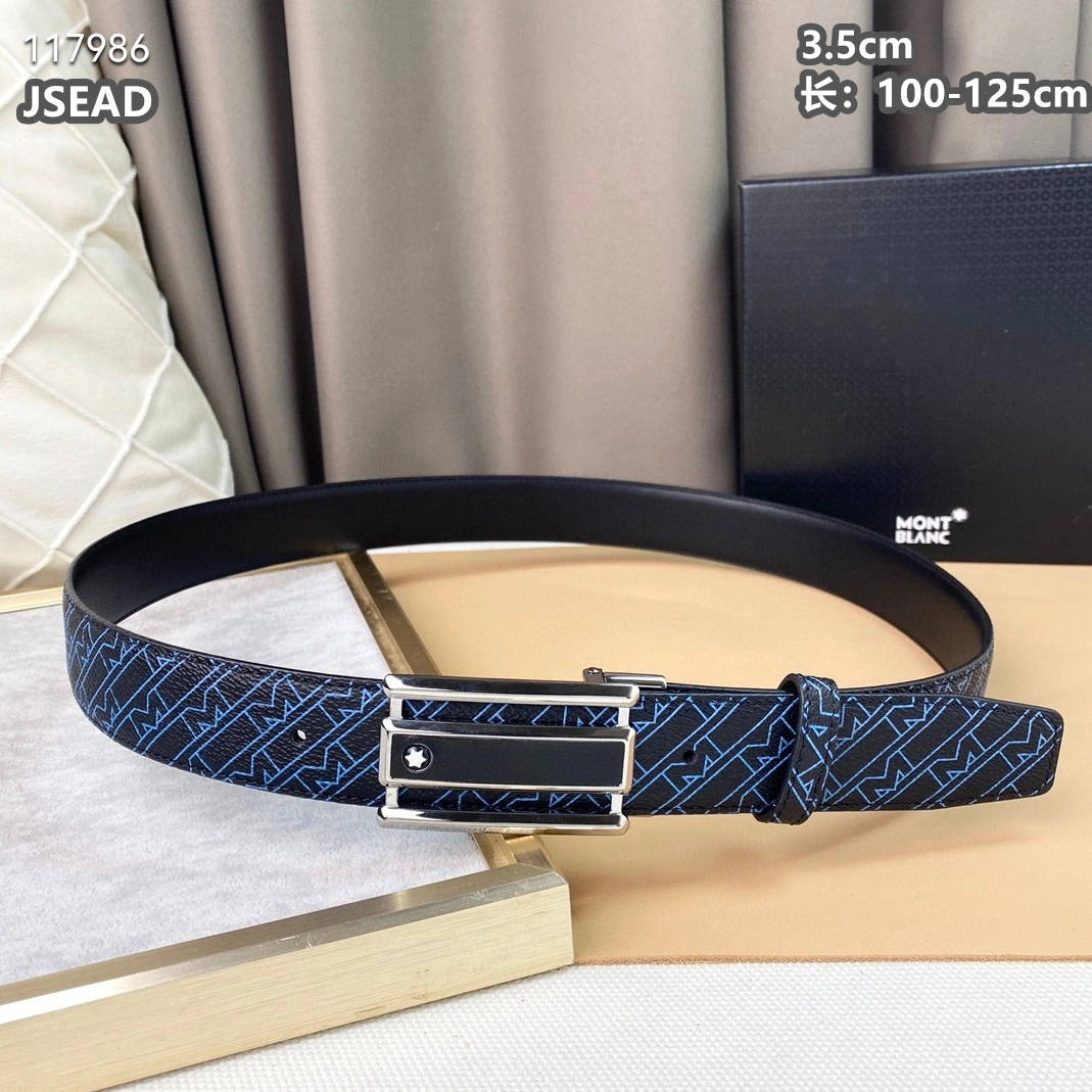 Sleek 8773 Montblanc AAA Quality Belts For Men
