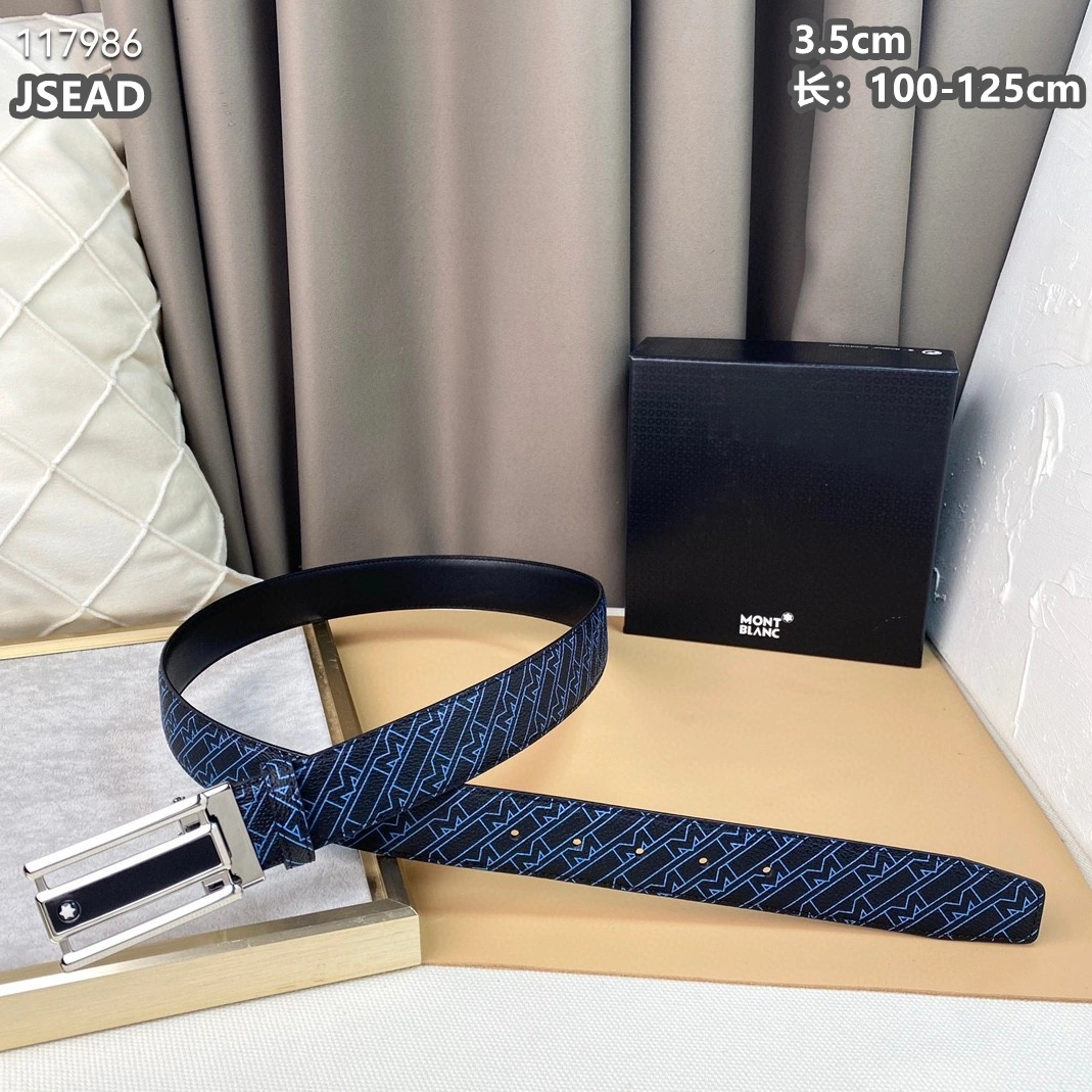 Sleek 8773 Montblanc AAA Quality Belts For Men