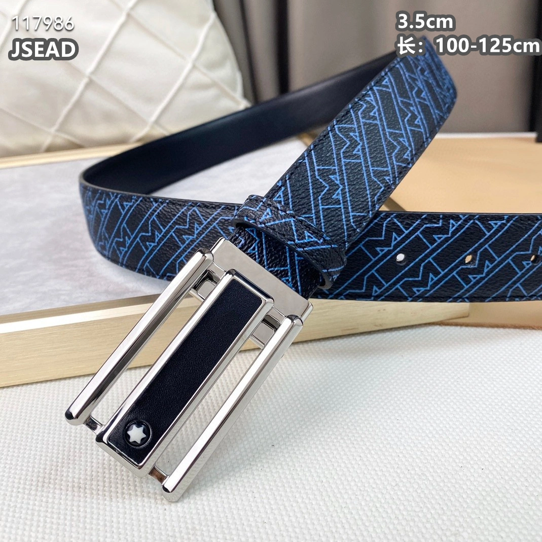 Sleek 8773 Montblanc AAA Quality Belts For Men