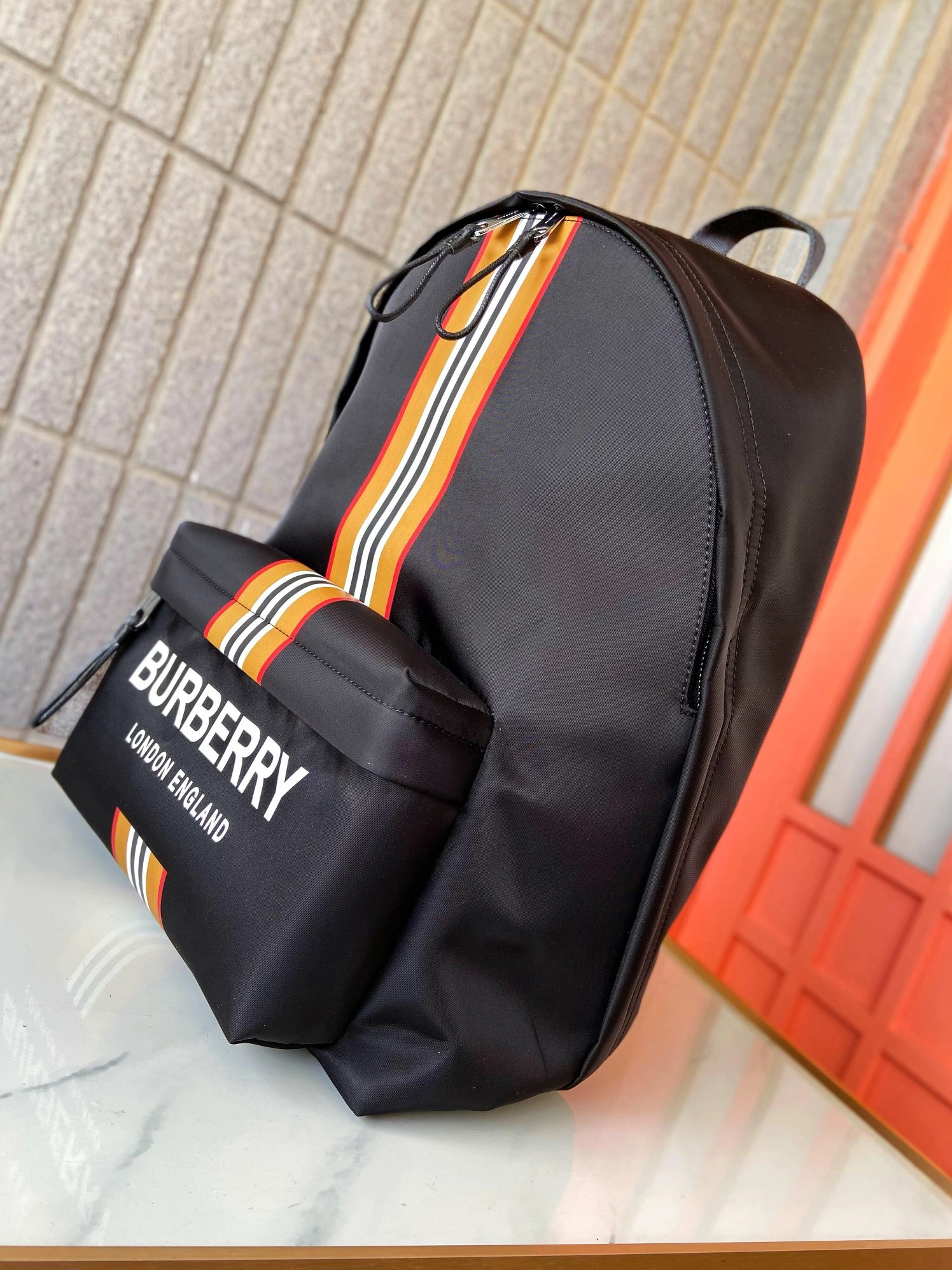 Sleek 8779 Burberry AAA Quality Backpacks For Unisex