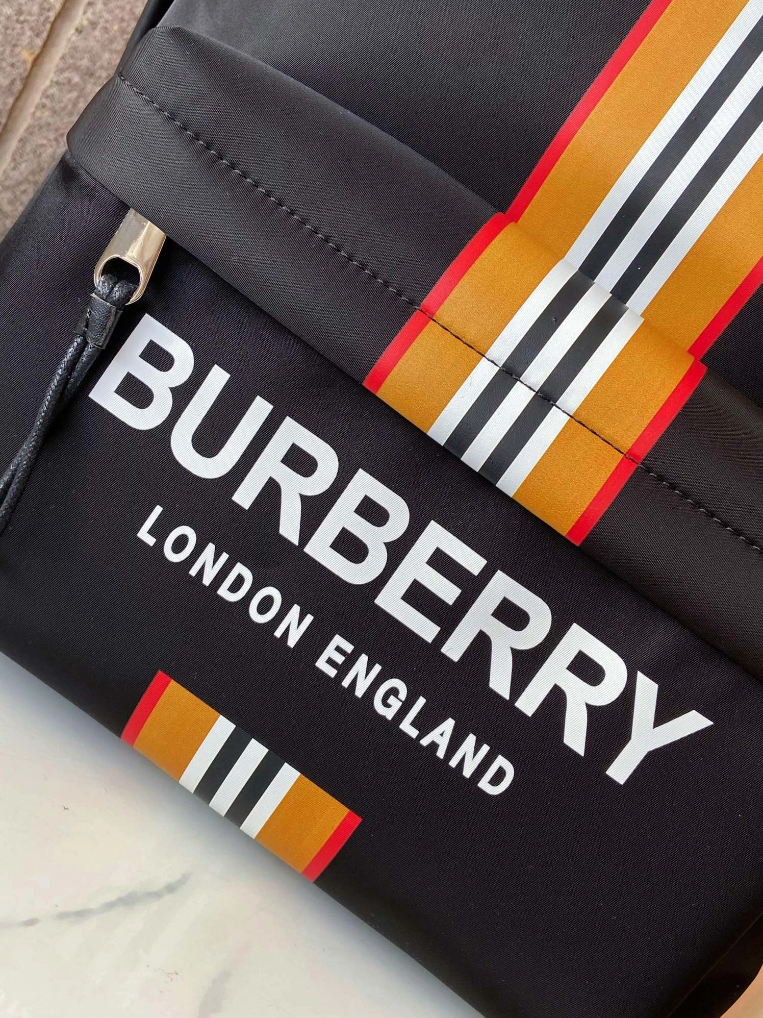 Sleek 8779 Burberry AAA Quality Backpacks For Unisex