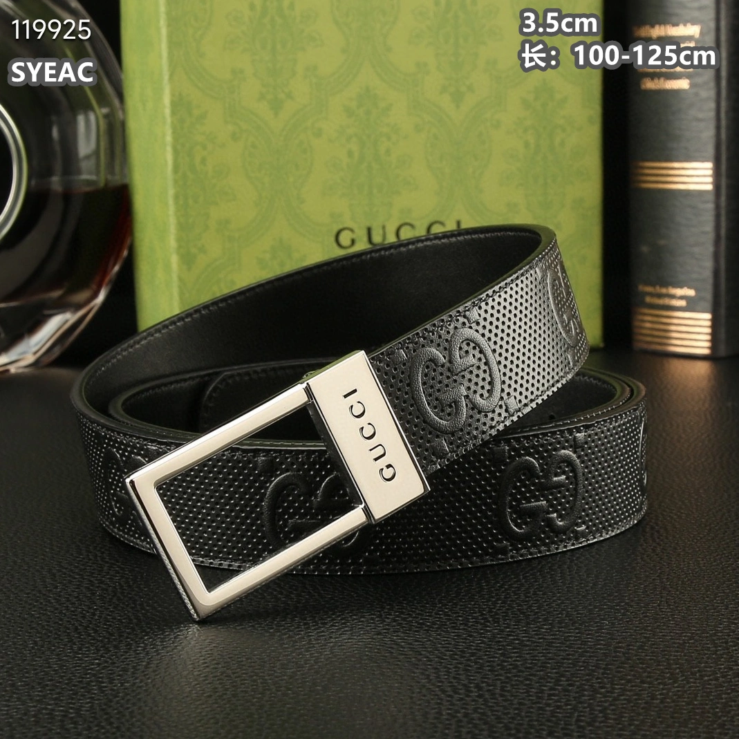 Sleek 8871 Gucci AAA Quality Belts For Men