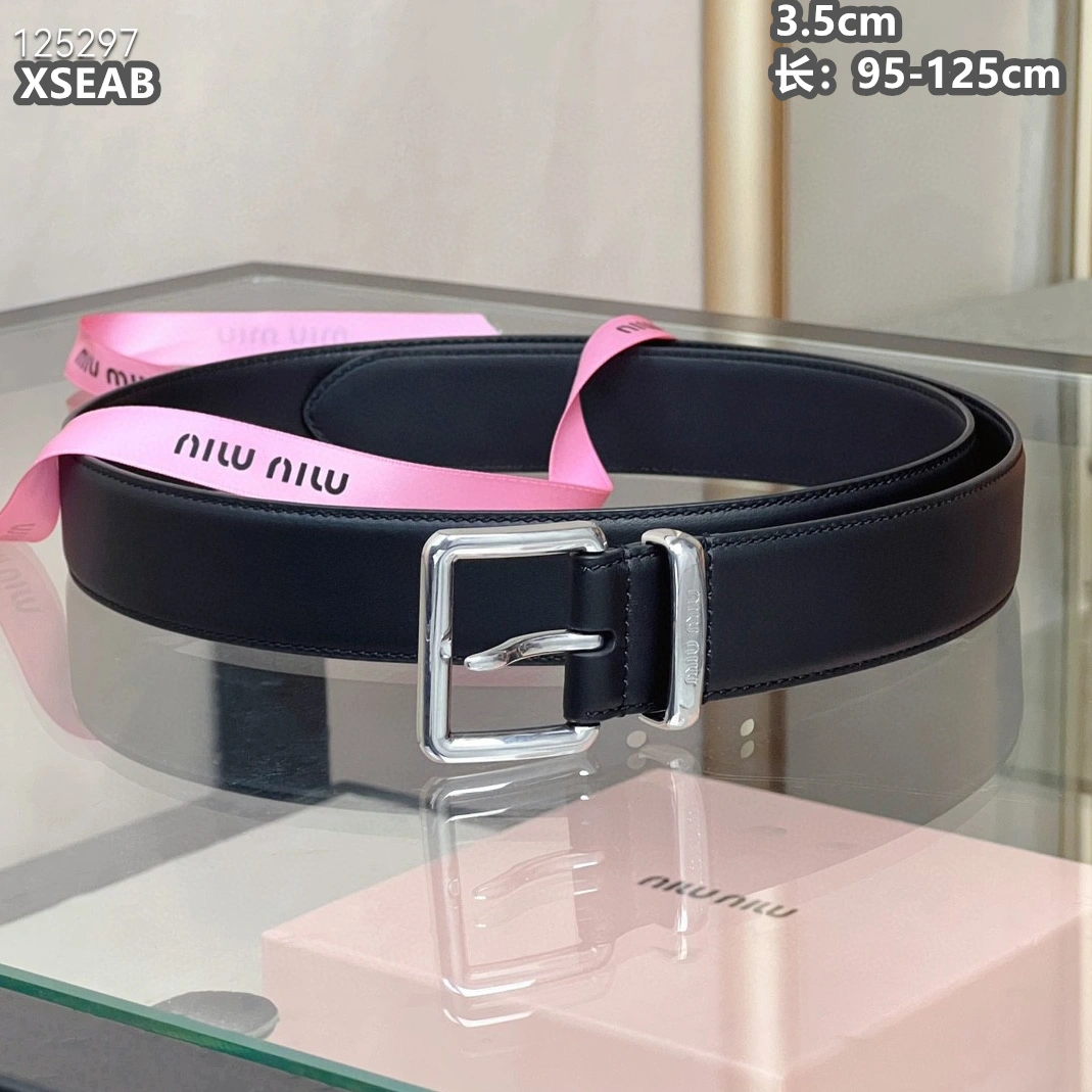 Sleek 8927 MIU MIU AAA Quality Belts For Unisex