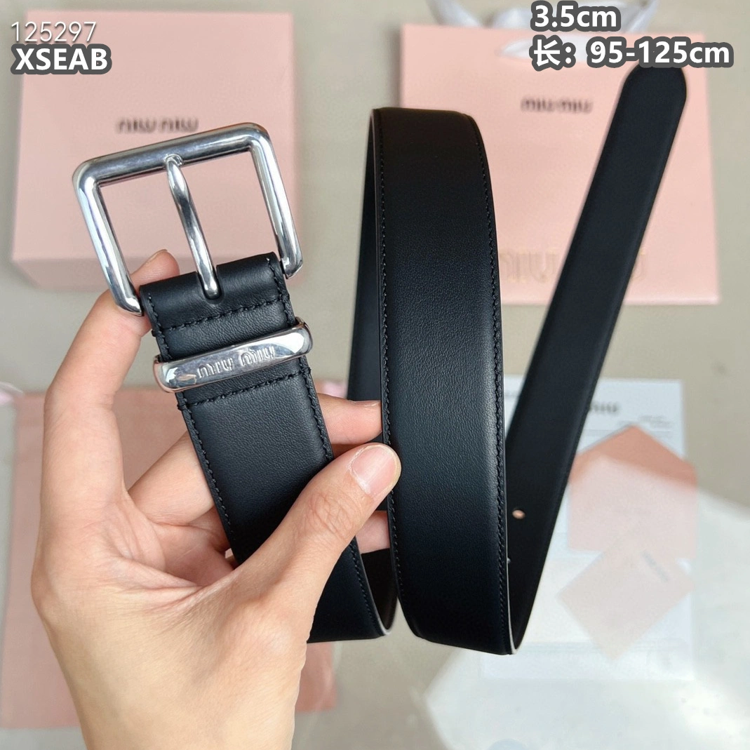 Sleek 8927 MIU MIU AAA Quality Belts For Unisex