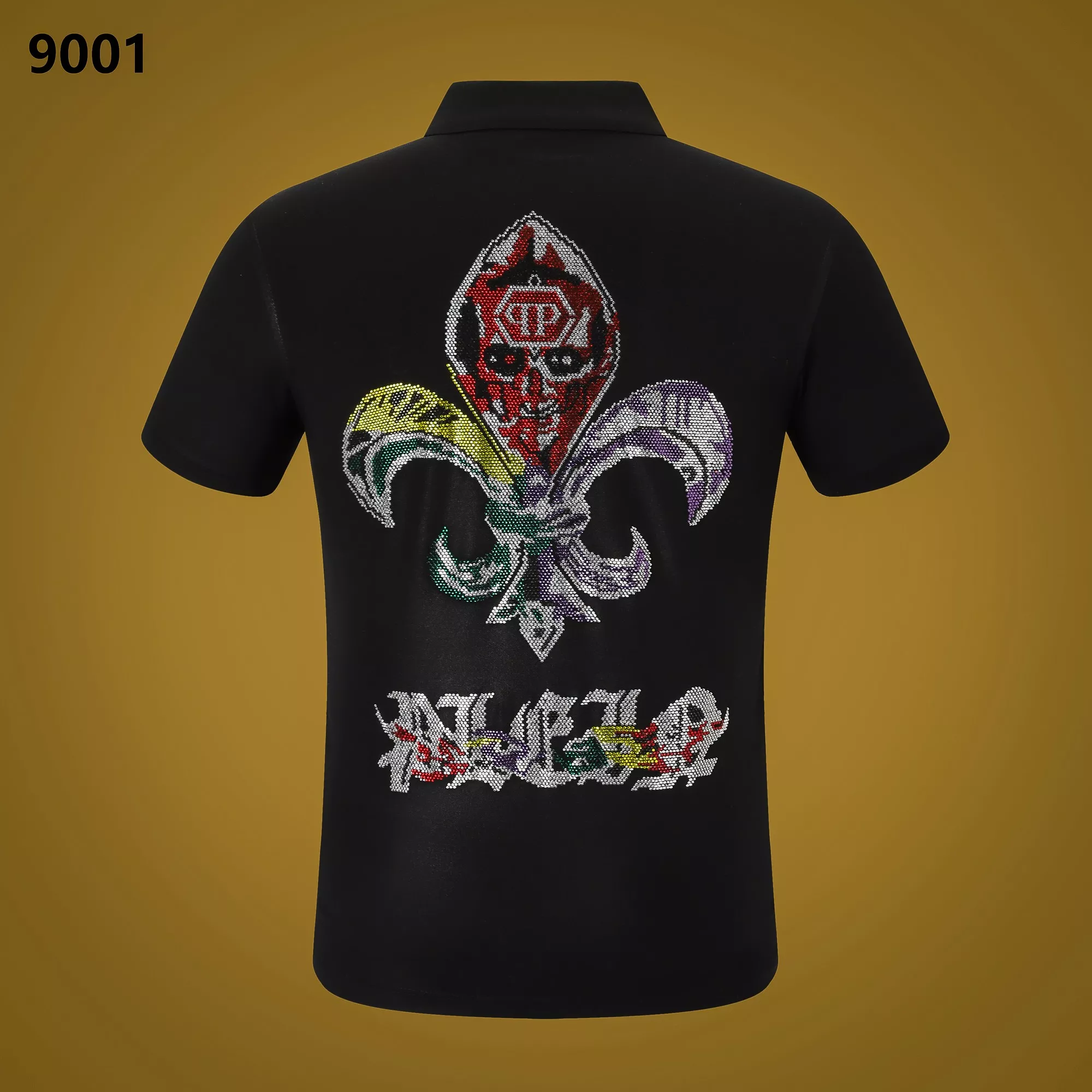 Sleek 8961 Philipp Plein PP T-Shirts Short Sleeved For Men