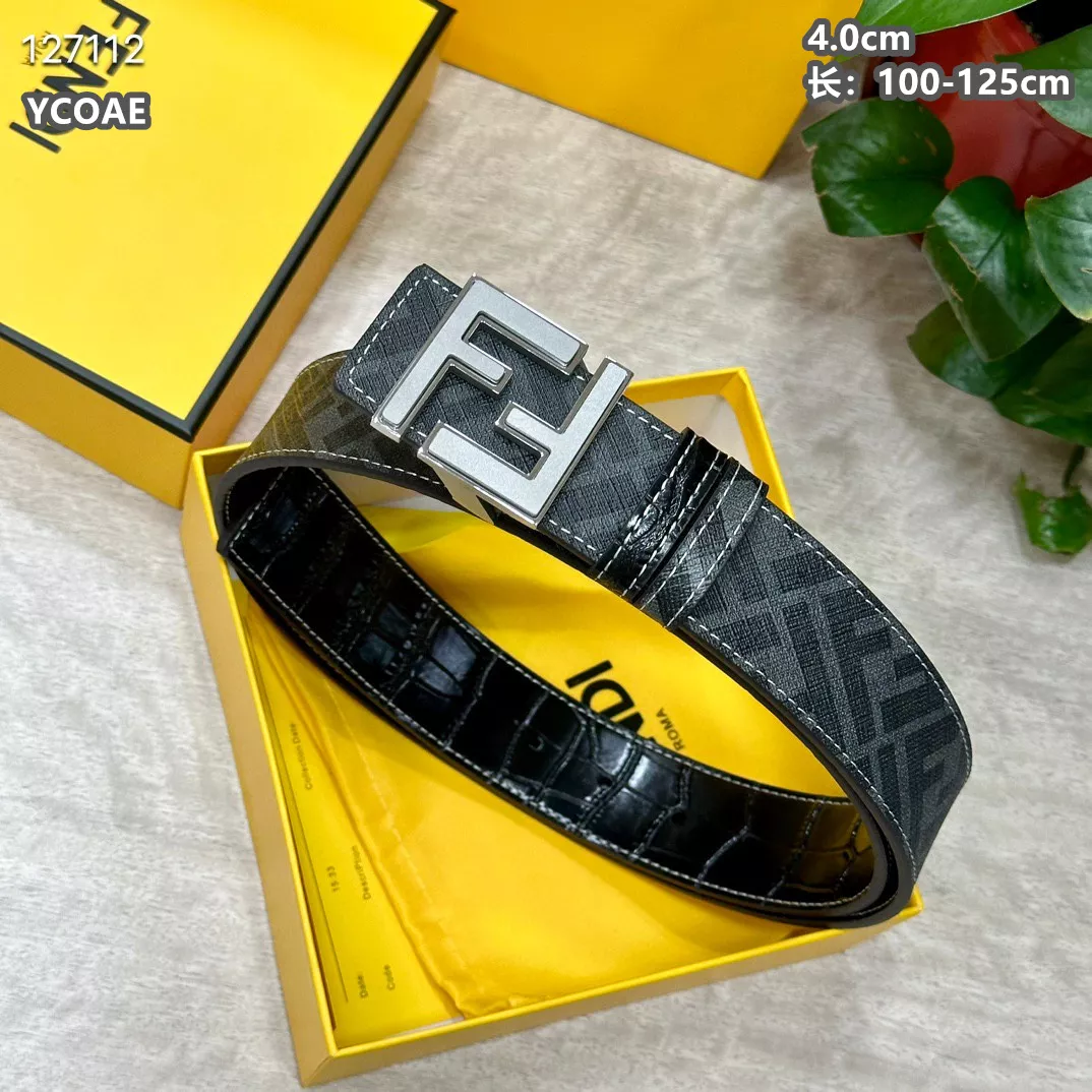 Sleek 8973 Fendi AAA Quality Belts For Men