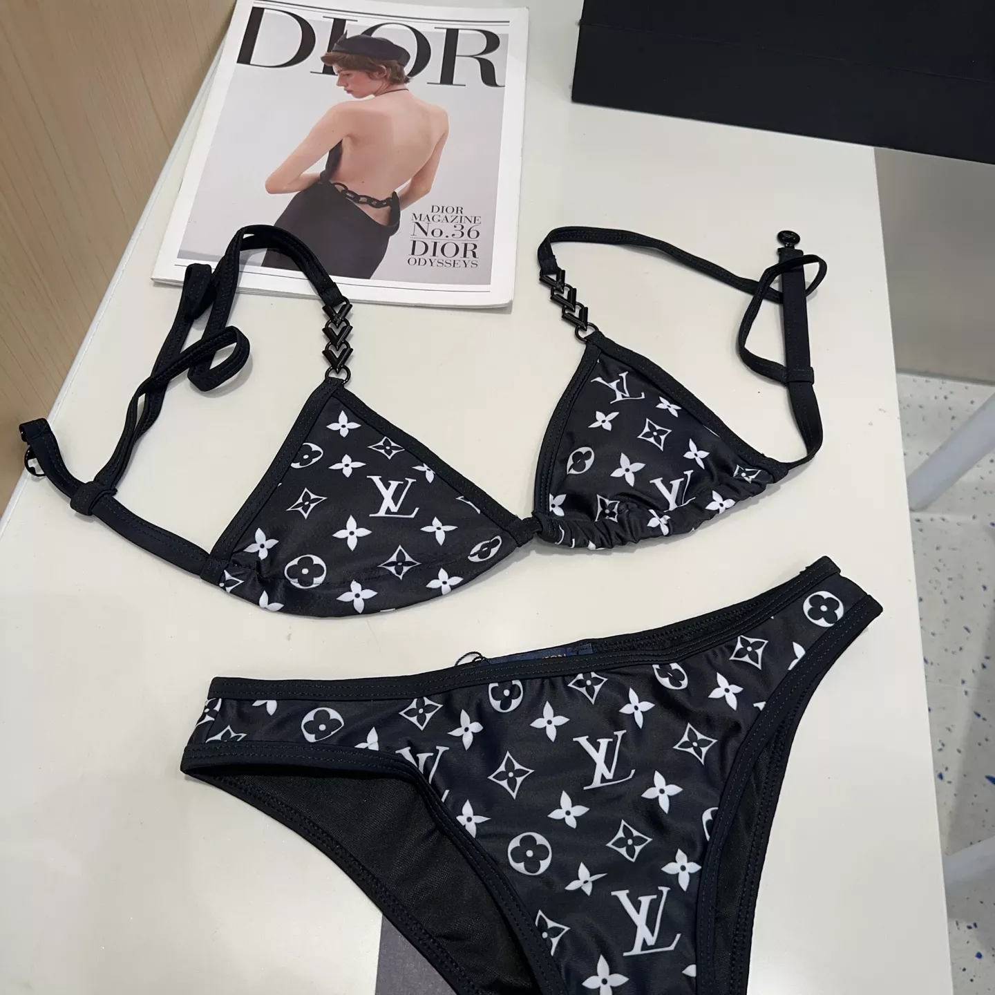 Sleek 9105 Louis Vuitton LV Bathing Suits For Women