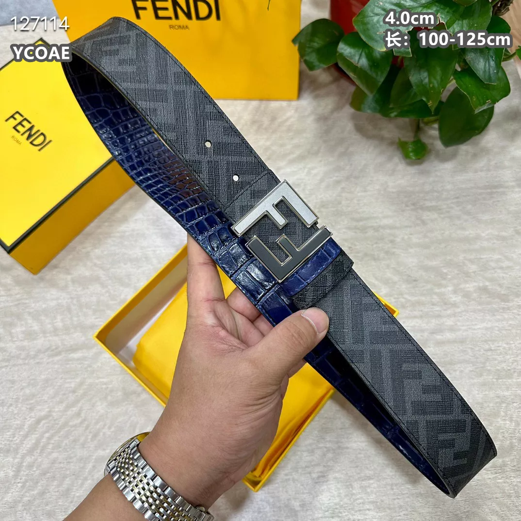 Sleek 9132 Fendi AAA Quality Belts For Men