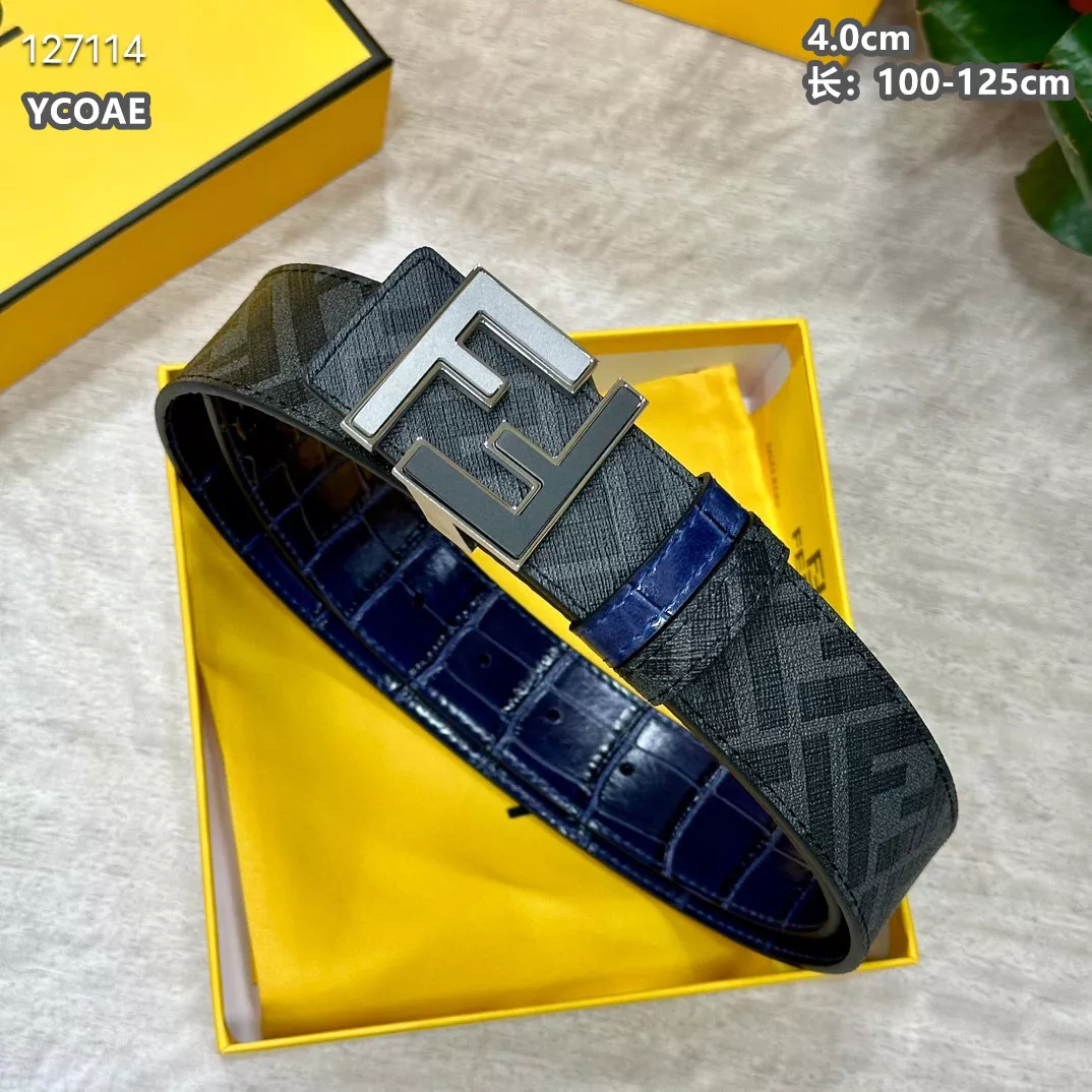 Sleek 9132 Fendi AAA Quality Belts For Men