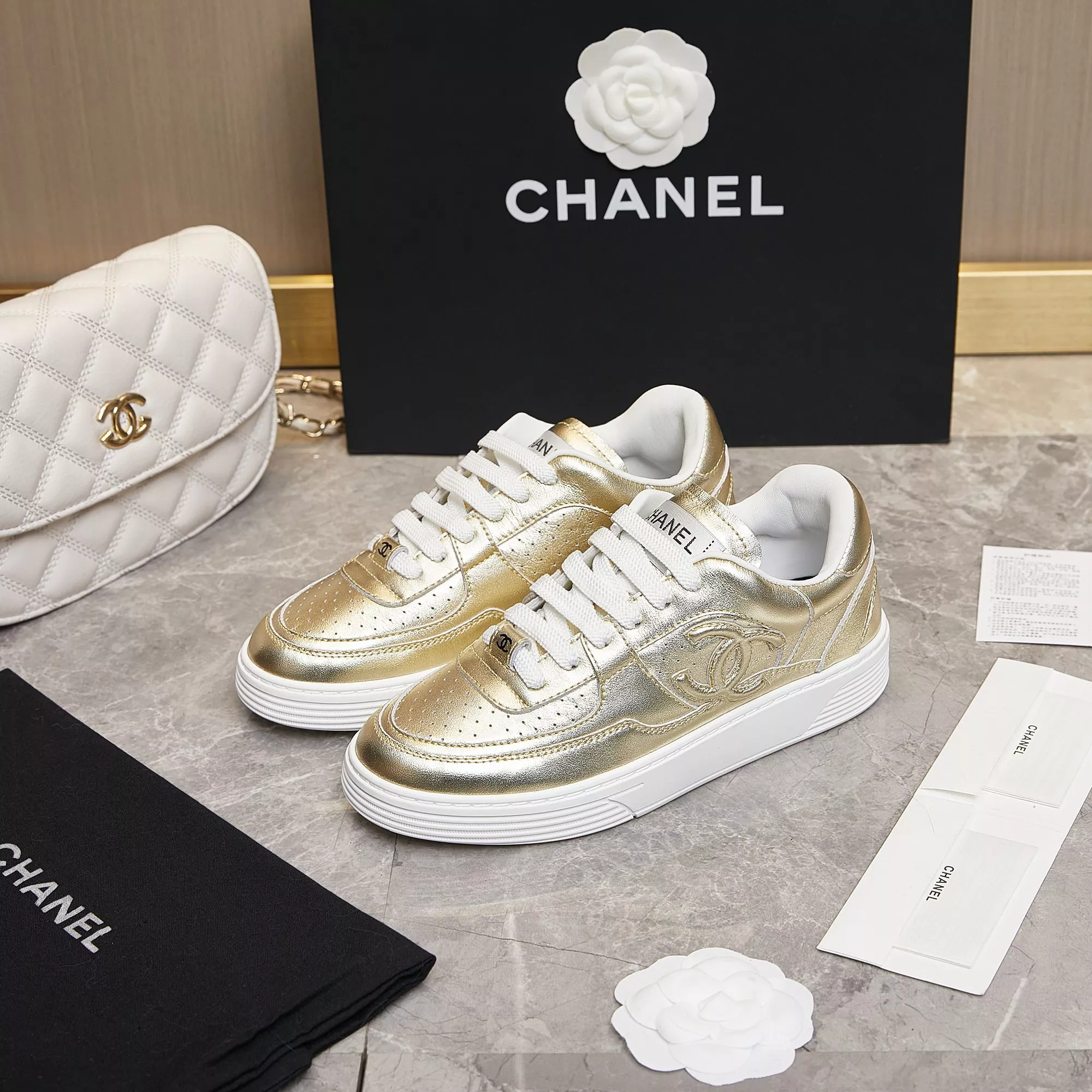 Sleek 9191 Chanel Casual Shoes For Men