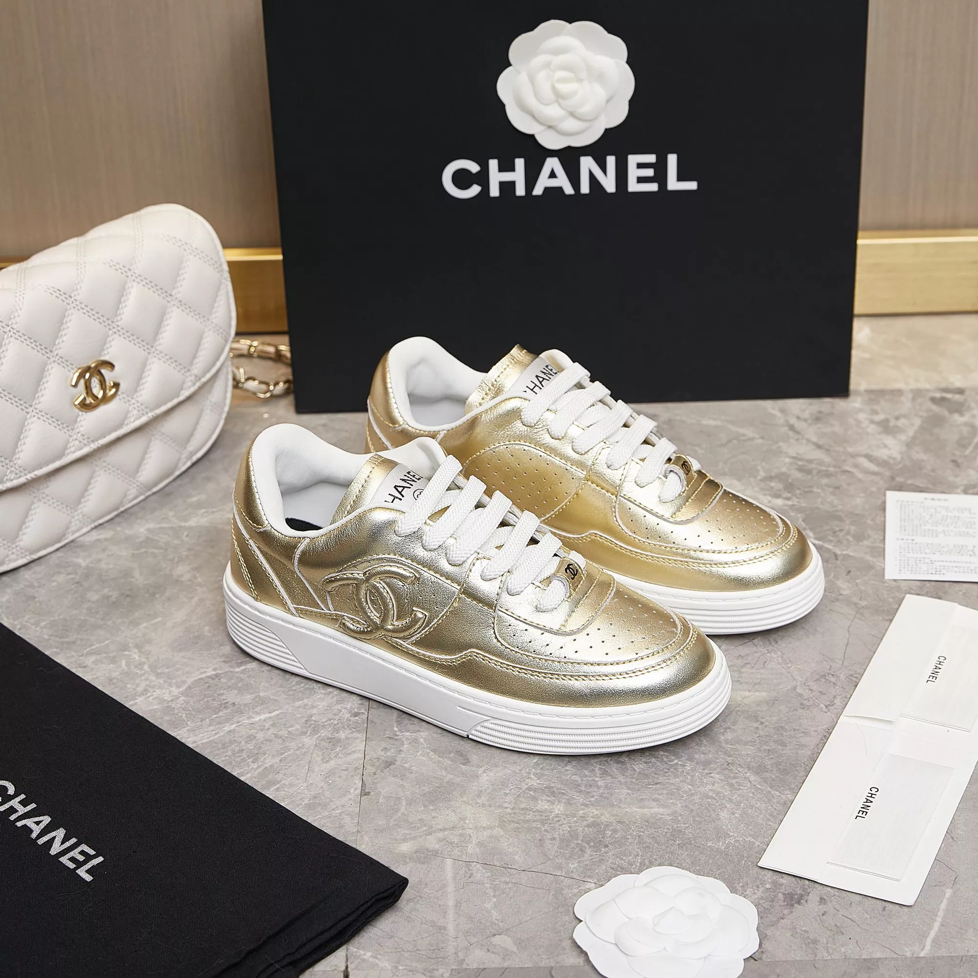 Sleek 9191 Chanel Casual Shoes For Men