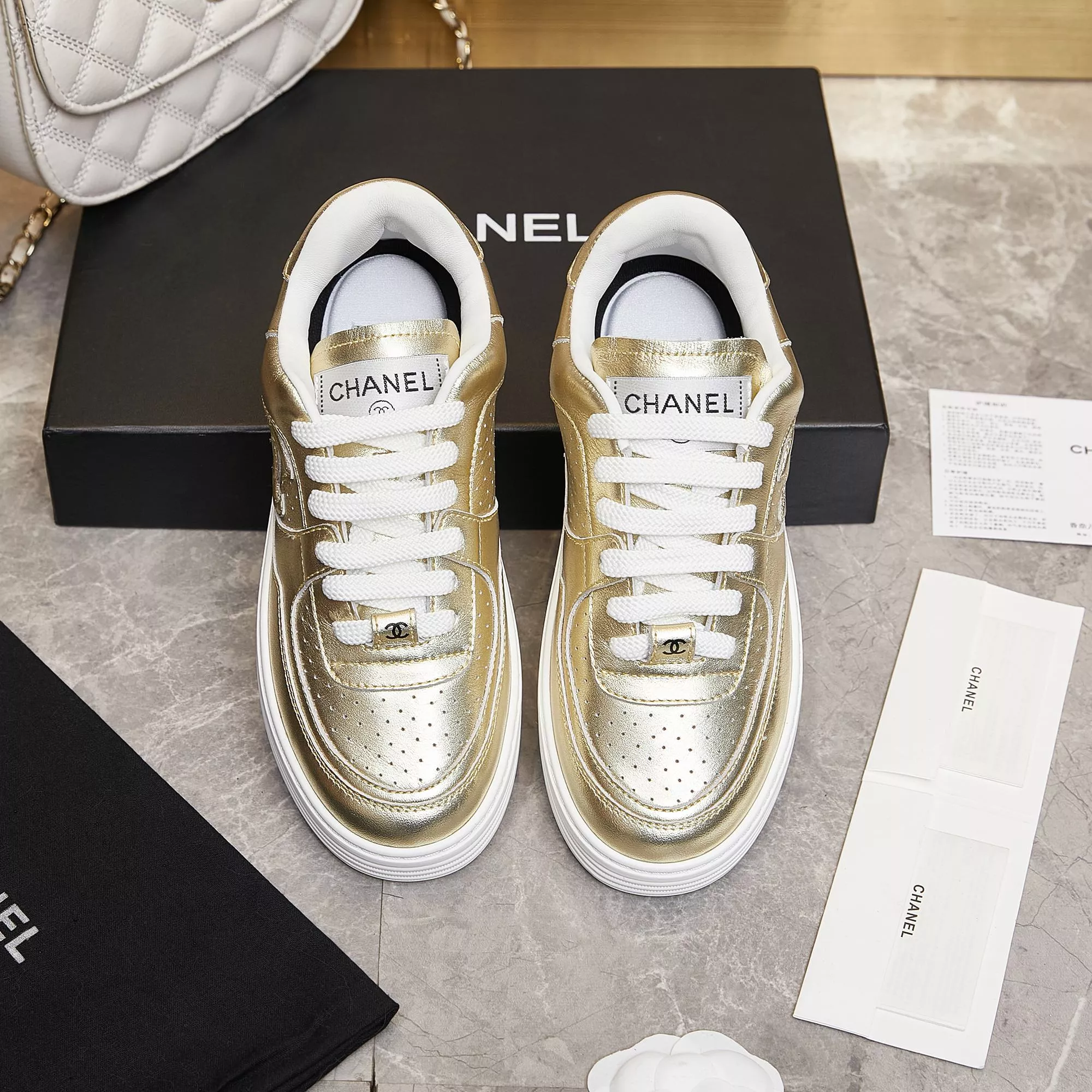 Sleek 9191 Chanel Casual Shoes For Men