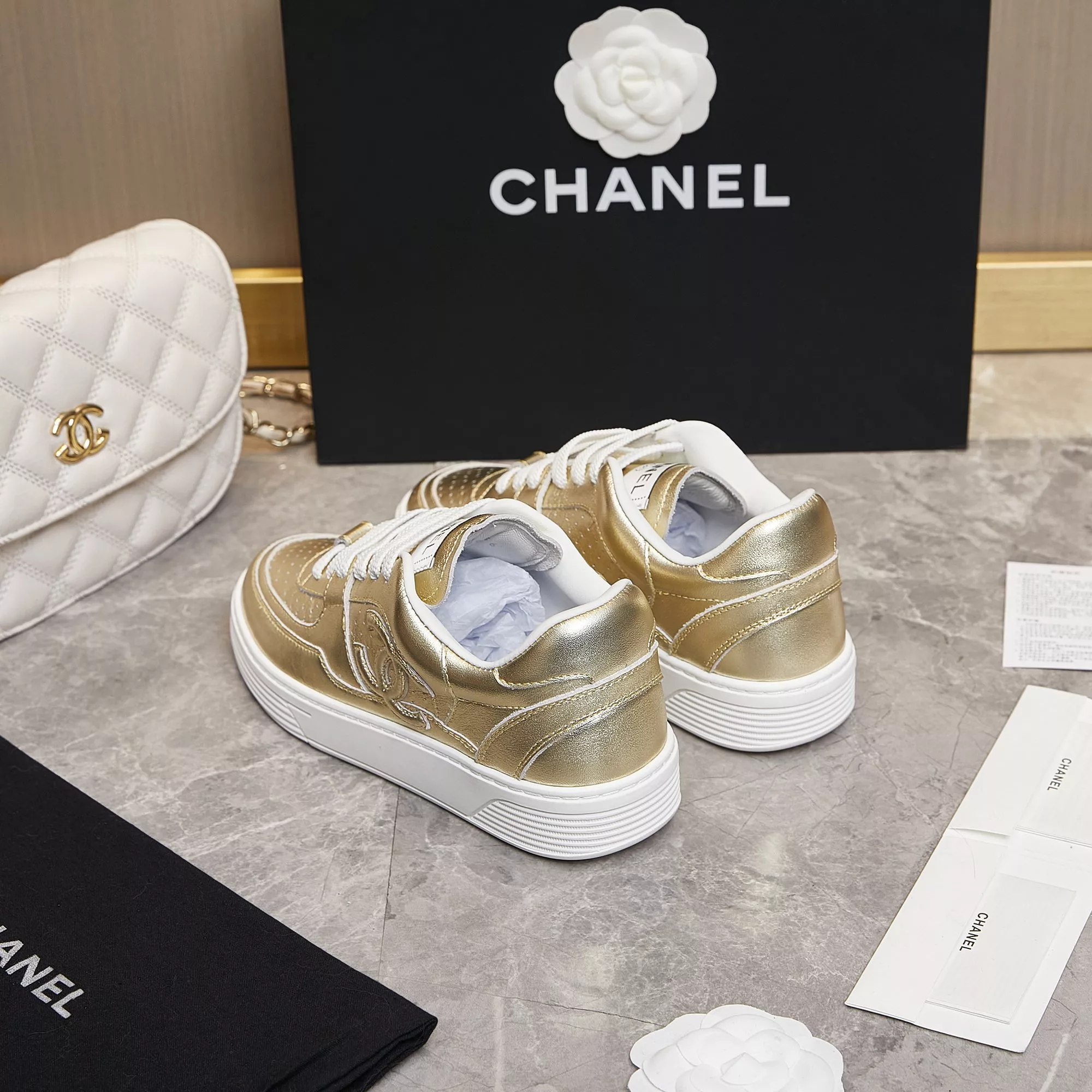 Sleek 9191 Chanel Casual Shoes For Men