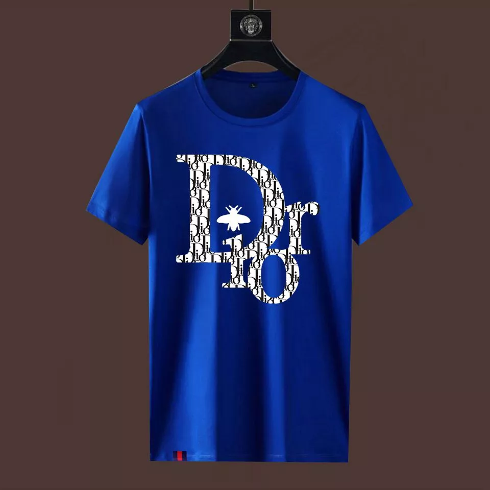 Sleek 9215 Christian Dior T-Shirts Short Sleeved For Men