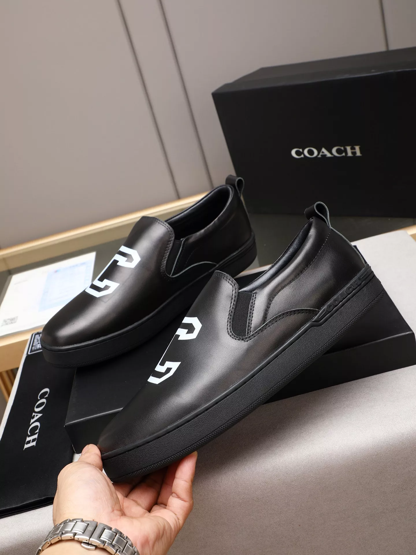 Sleek 9320 Coach Fashion Shoes For Men