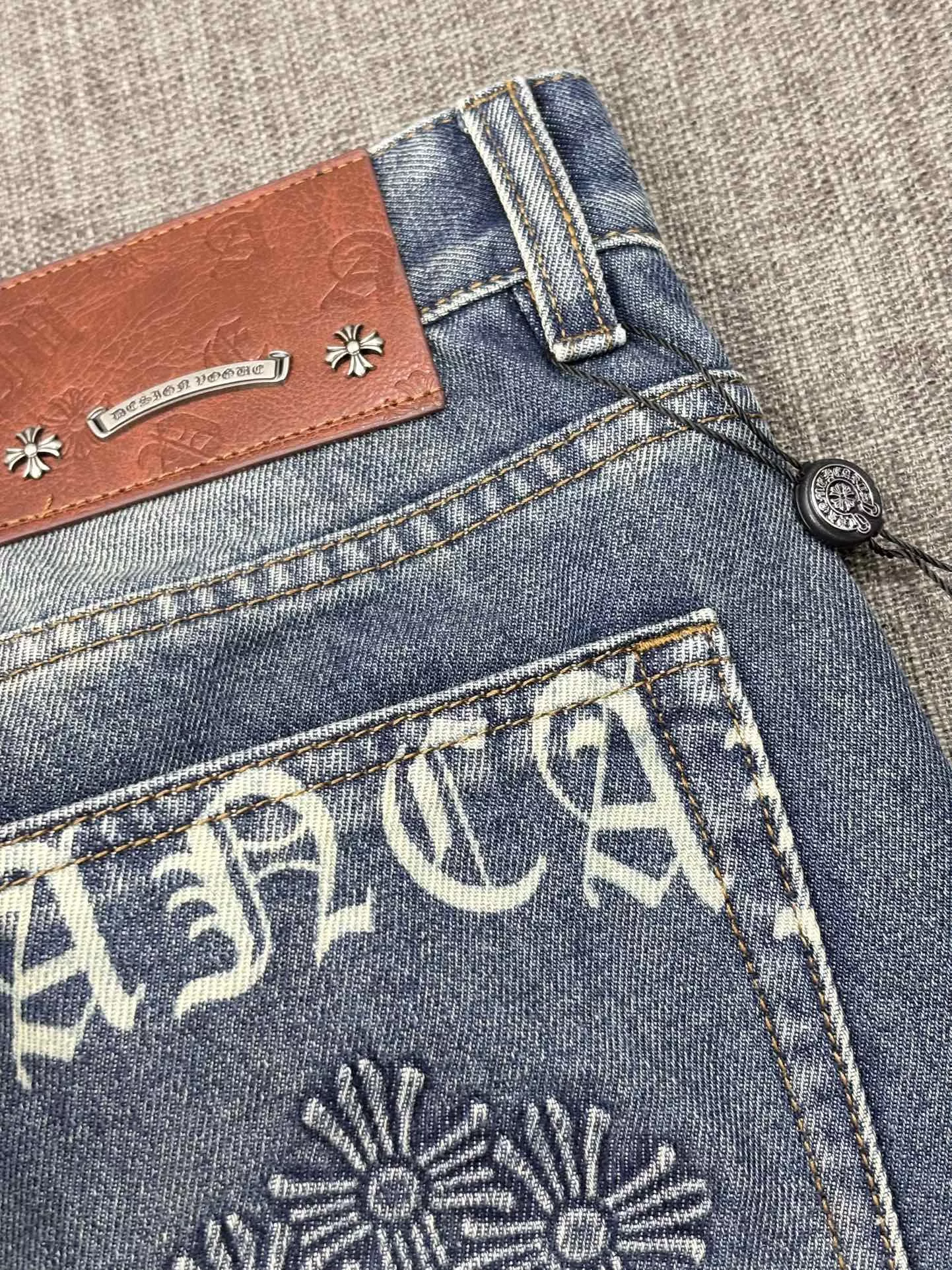 Sleek 934 Chrome Hearts Jeans For Men