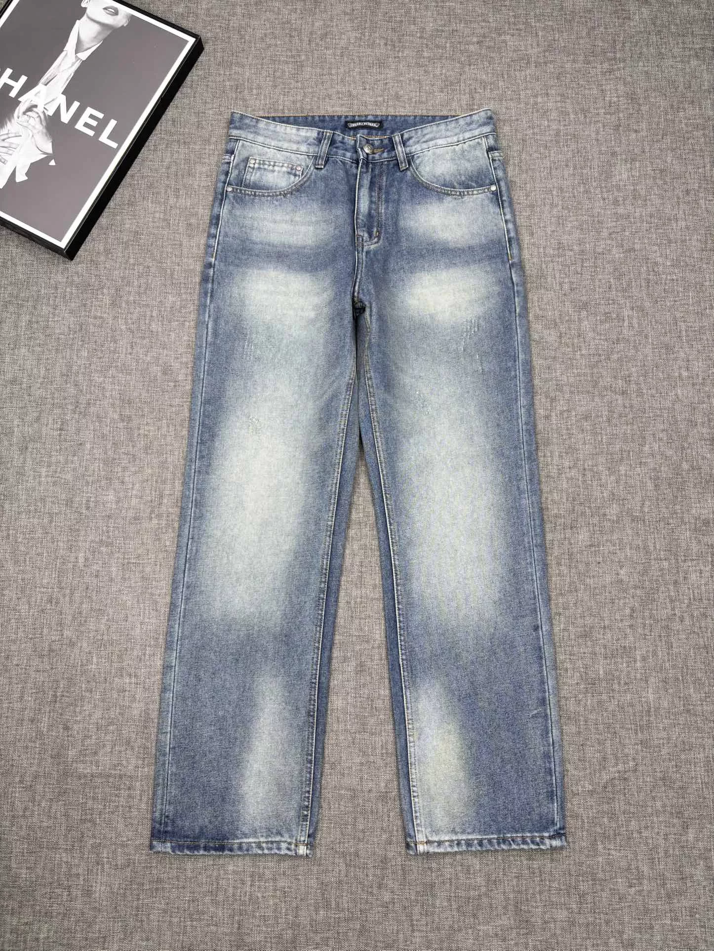 Sleek 934 Chrome Hearts Jeans For Men