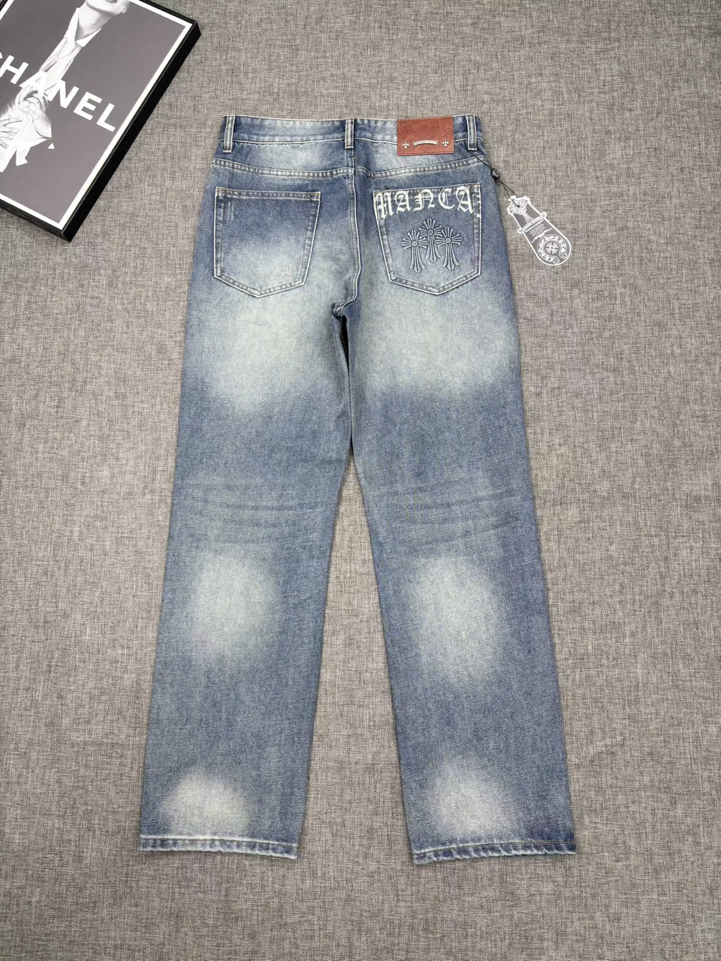 Sleek 934 Chrome Hearts Jeans For Men