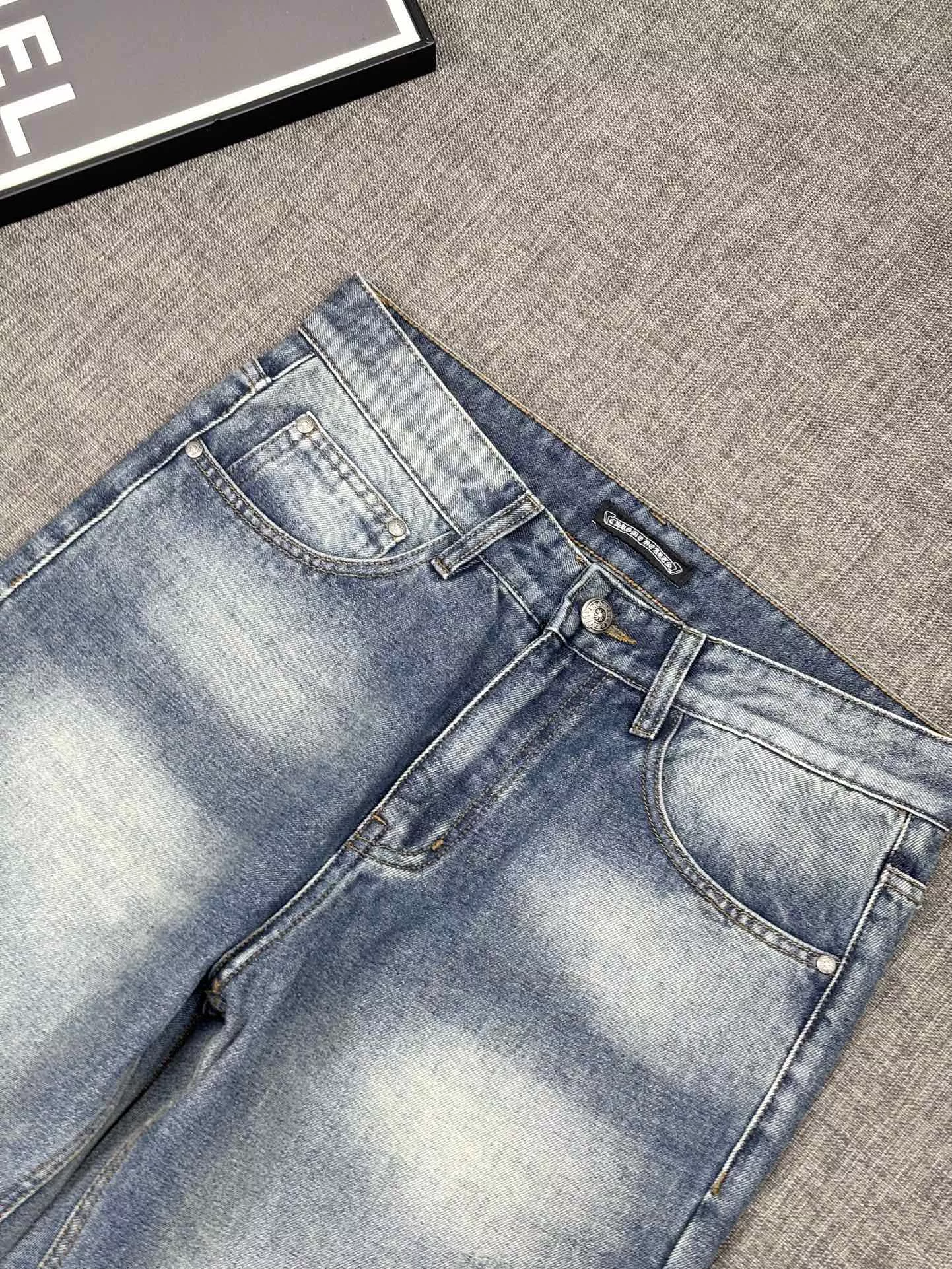 Sleek 934 Chrome Hearts Jeans For Men