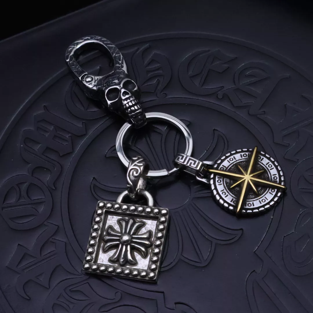 Sleek 9463 Chrome Hearts Key Holder And Bag Buckle