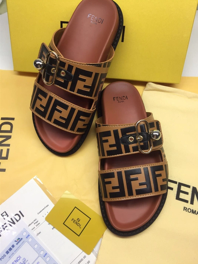 Sleek 9666 Fendi Slippers For Women