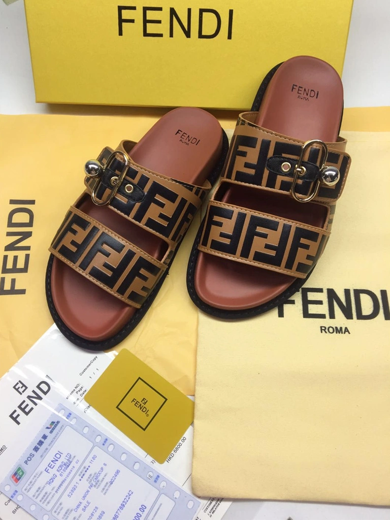 Sleek 9666 Fendi Slippers For Women