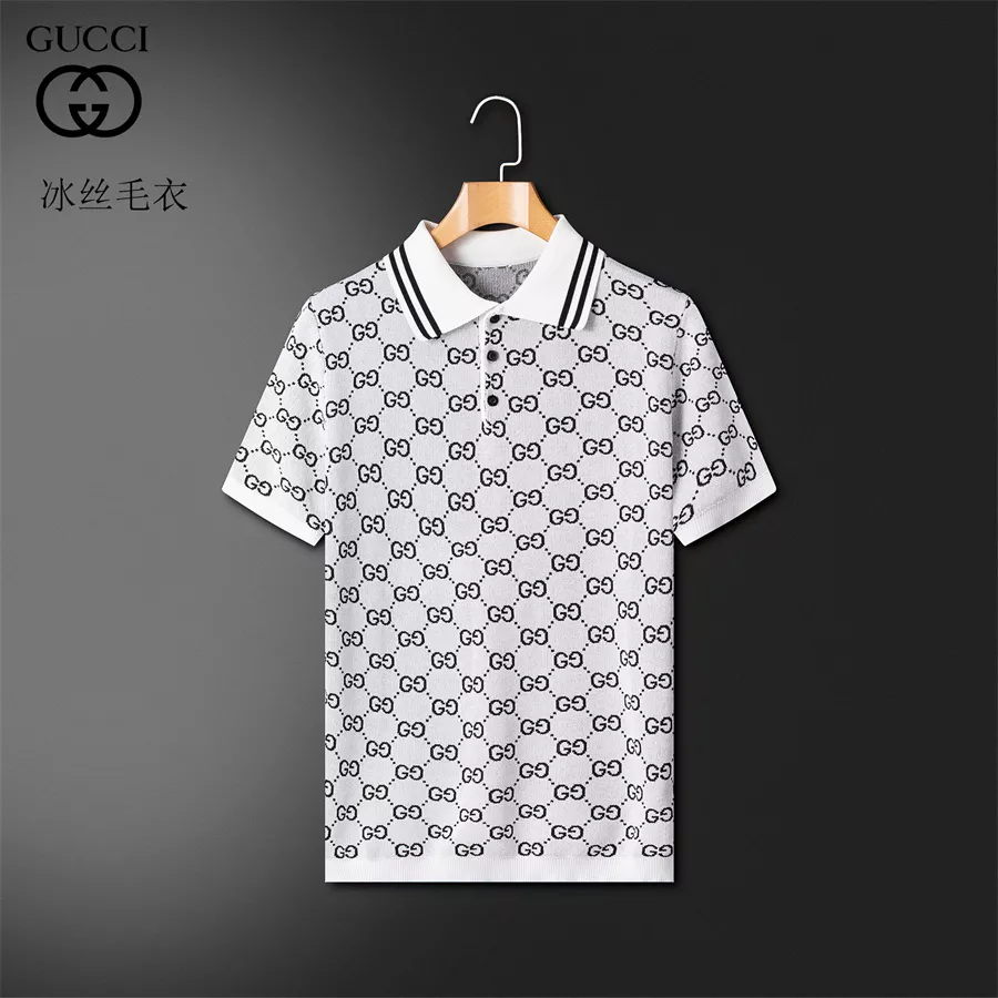 Sleek 9686 Gucci T-Shirts Short Sleeved For Men