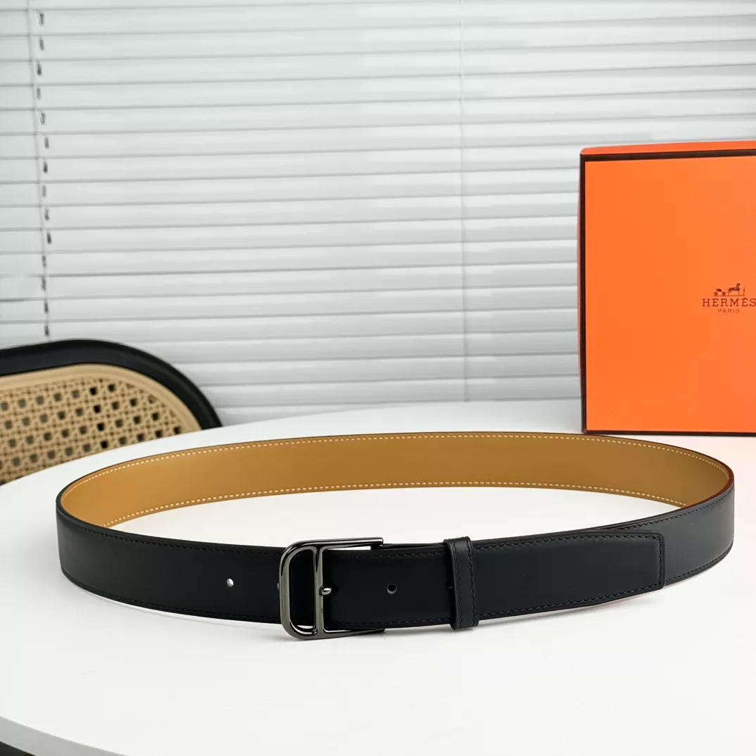Sleek 971 Hermes AAA Quality Belts In 3.8cm For Unisex