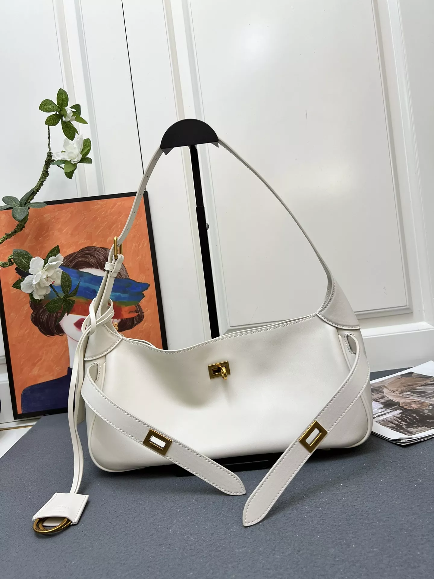Sleek 9736 Balenciaga AAA Quality Shoulder Bags For Women