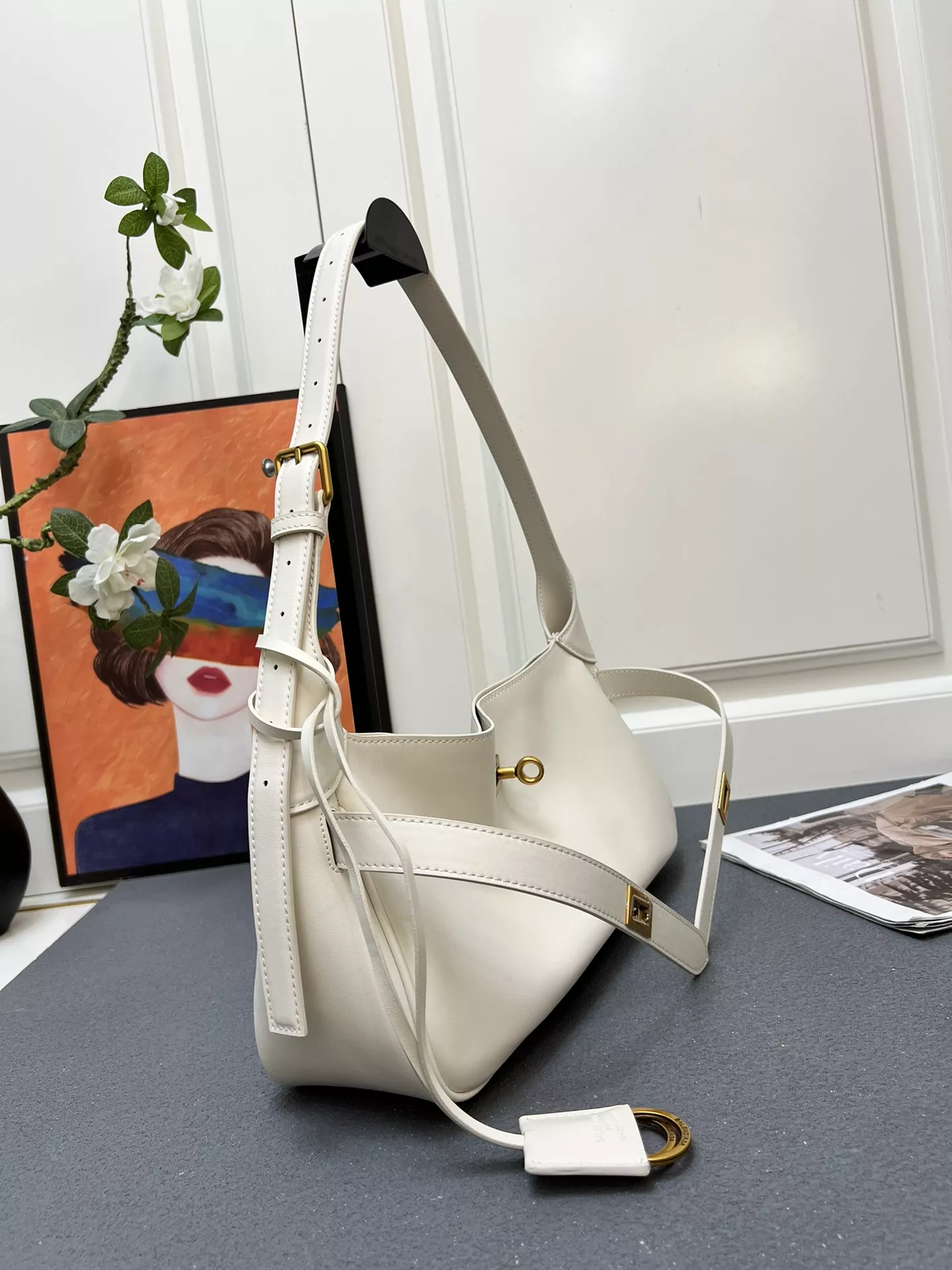 Sleek 9736 Balenciaga AAA Quality Shoulder Bags For Women