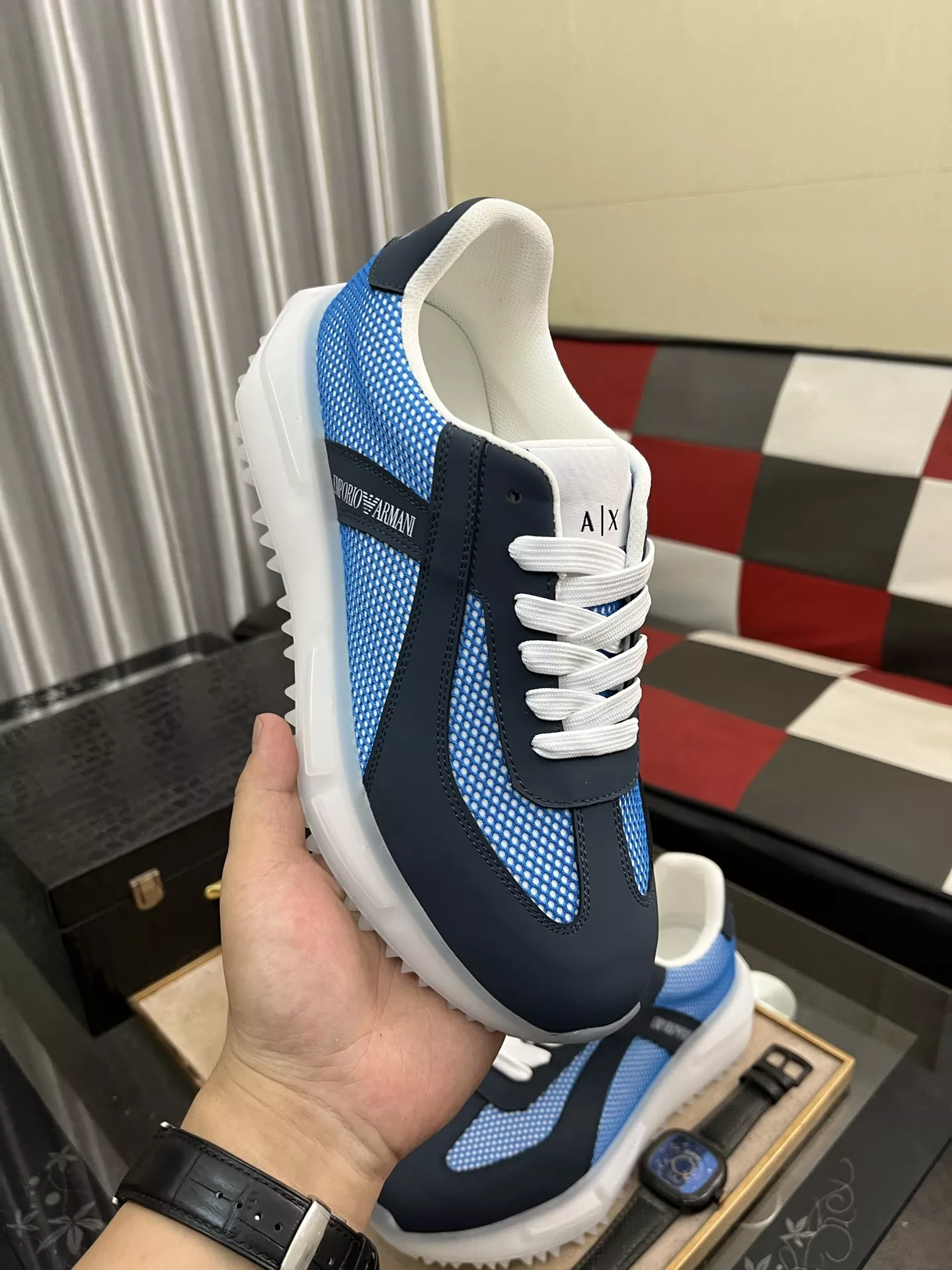Sleek 9813 Armani Casual Shoes For Men