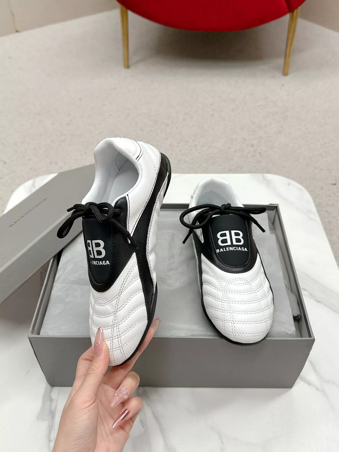 Sleek 9816 Balenciaga Casual Shoes For Men