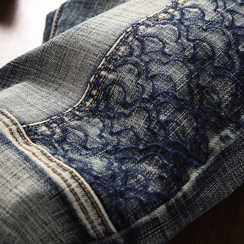 Sleek 9909 Balmain Jeans For Men