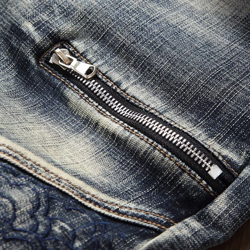 Sleek 9909 Balmain Jeans For Men