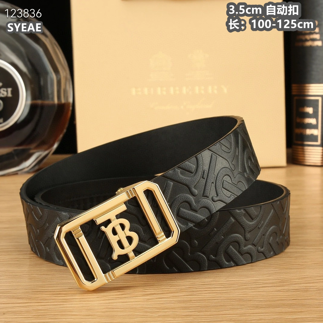 Sleek 9984 Burberry AAA Quality Belts For Men