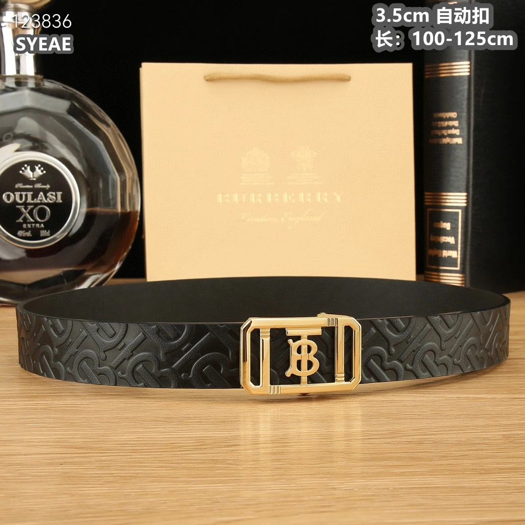 Sleek 9984 Burberry AAA Quality Belts For Men