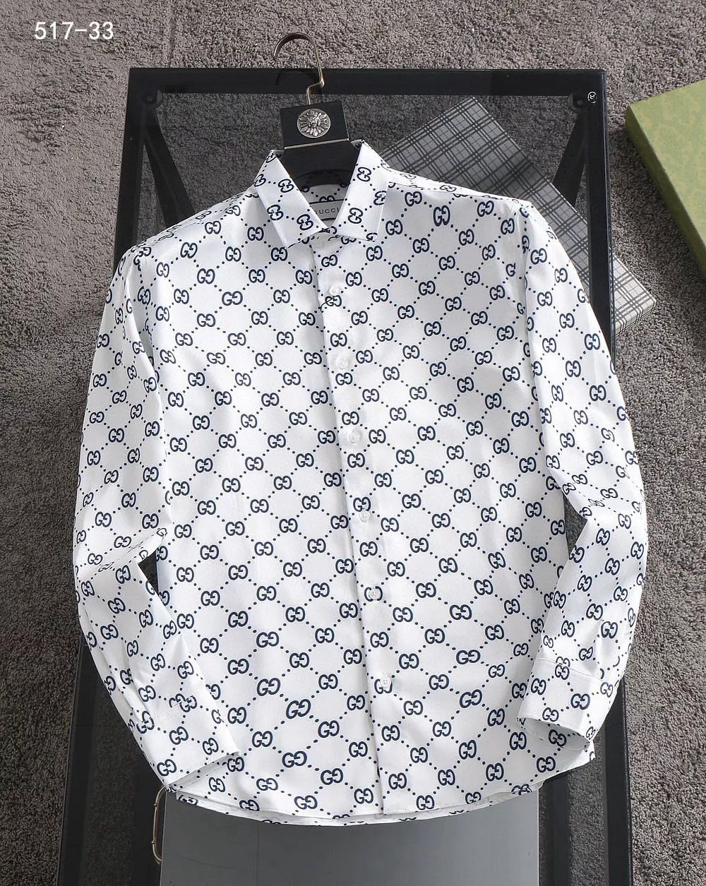 SmartChoice 1726 Gucci Shirts Long Sleeved For Men