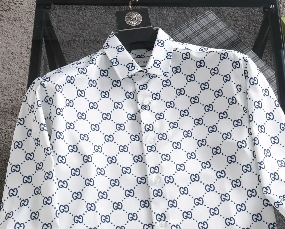 SmartChoice 1726 Gucci Shirts Long Sleeved For Men