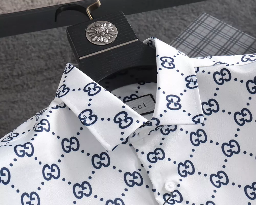 SmartChoice 1726 Gucci Shirts Long Sleeved For Men