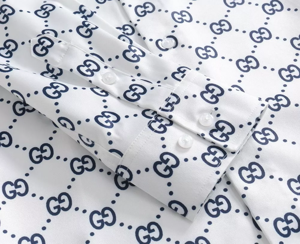 SmartChoice 1726 Gucci Shirts Long Sleeved For Men