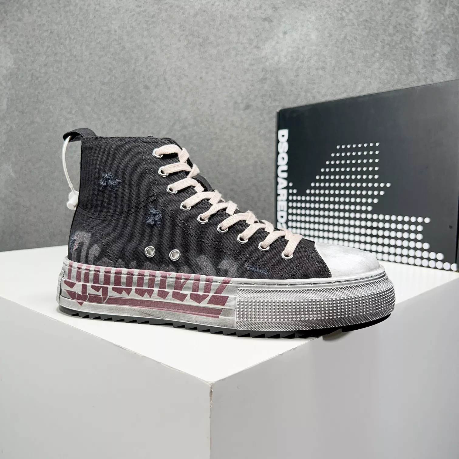 SmartChoice 1827 Dsquared High Tops Shoes For Men
