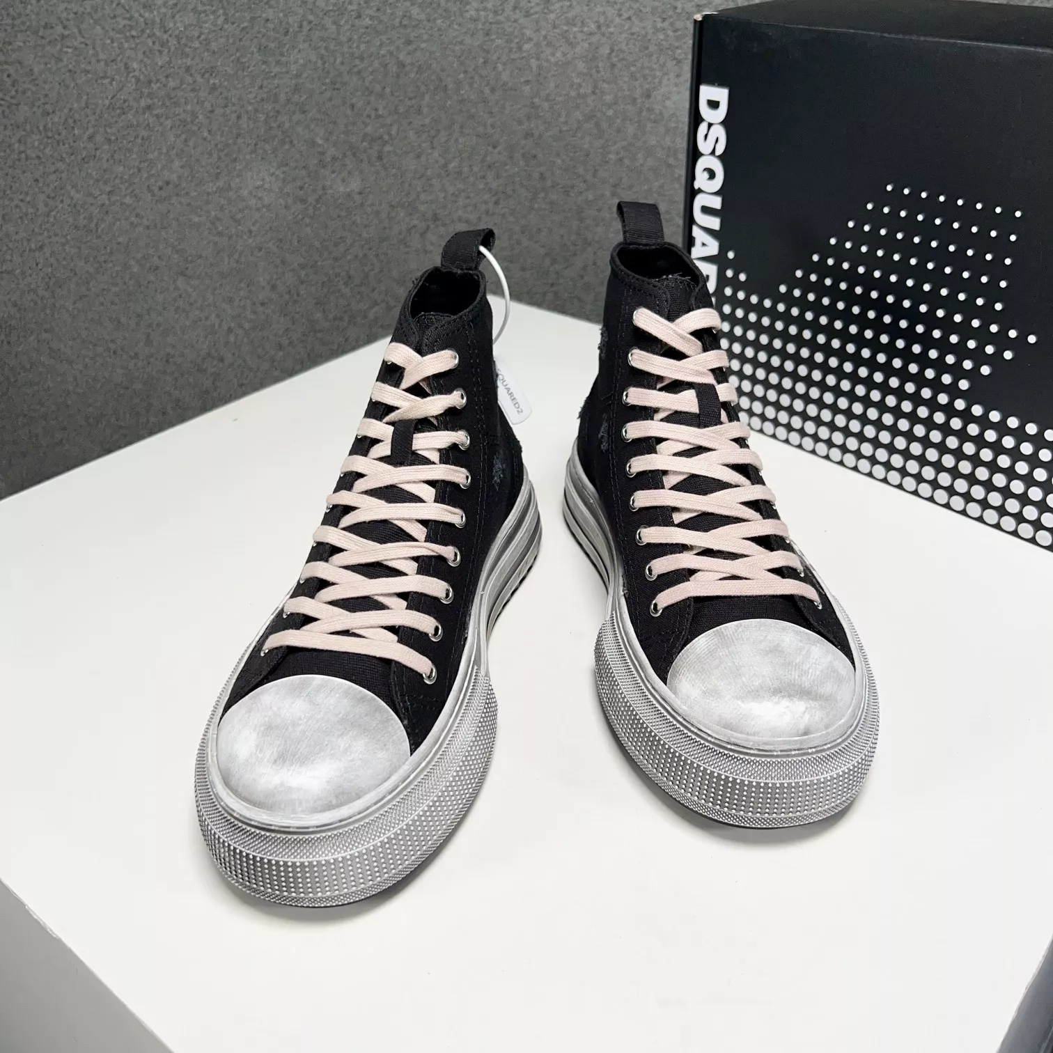 SmartChoice 1827 Dsquared High Tops Shoes For Men