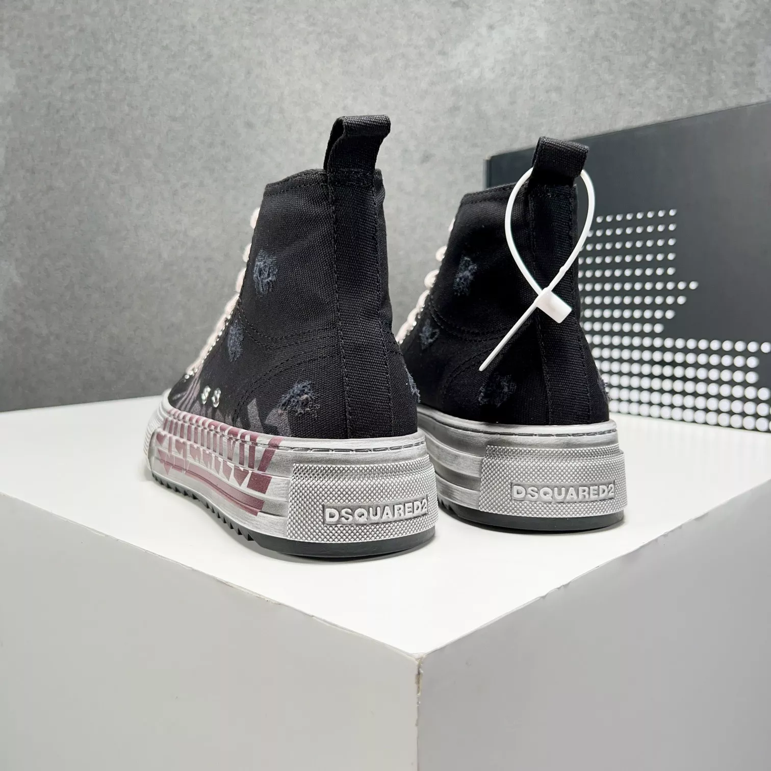 SmartChoice 1827 Dsquared High Tops Shoes For Men