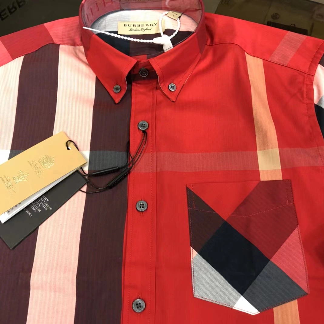 SmartChoice 1885 Burberry Shirts Long Sleeved For Men
