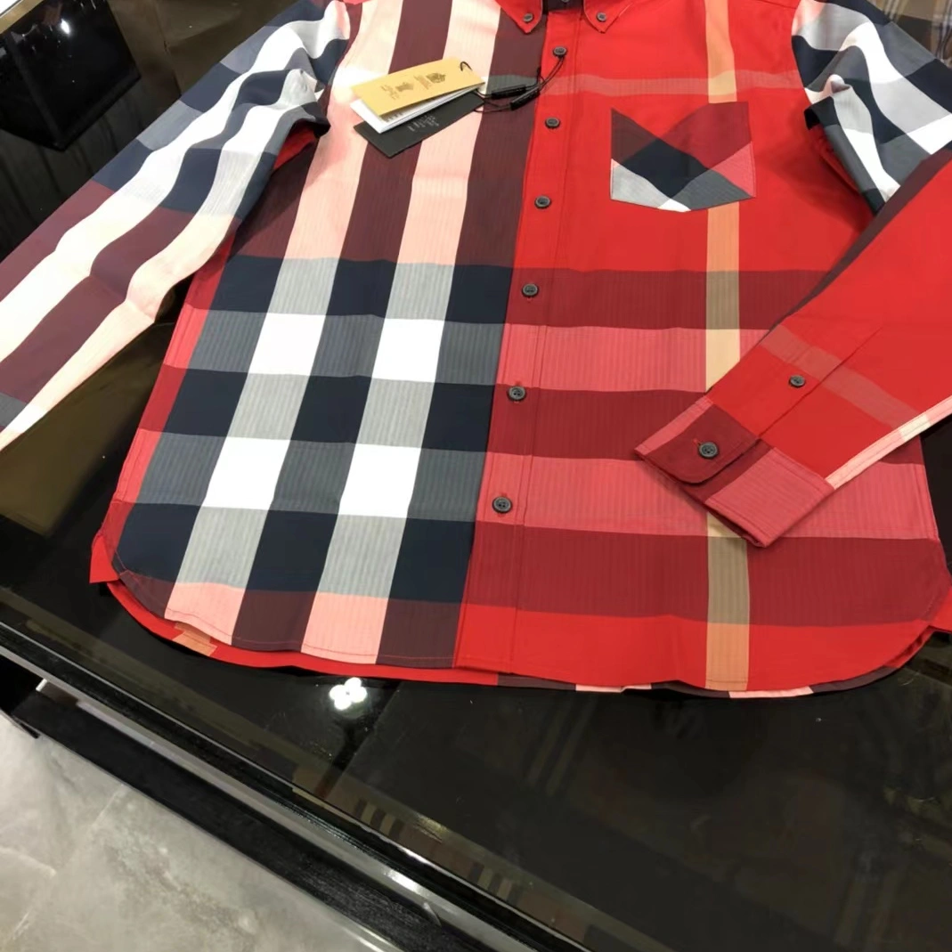 SmartChoice 1885 Burberry Shirts Long Sleeved For Men