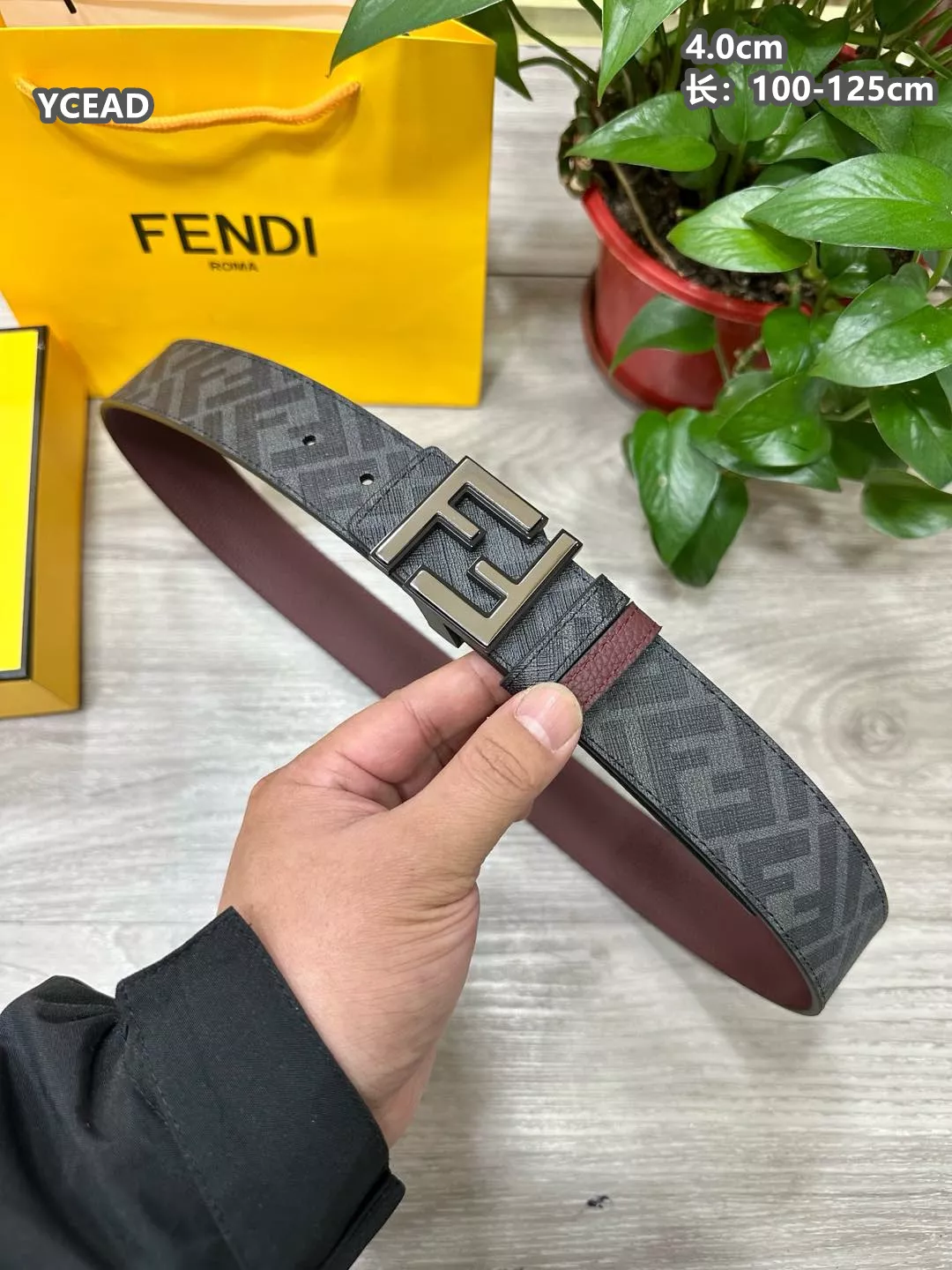 SmartChoice 2270 Fendi AAA Quality Belts For Men